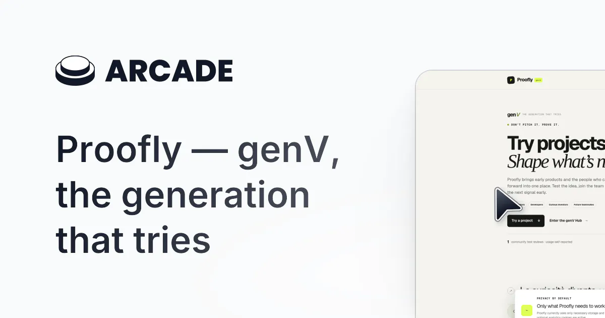 Proofly Genv Beta v 1.0 gallery image