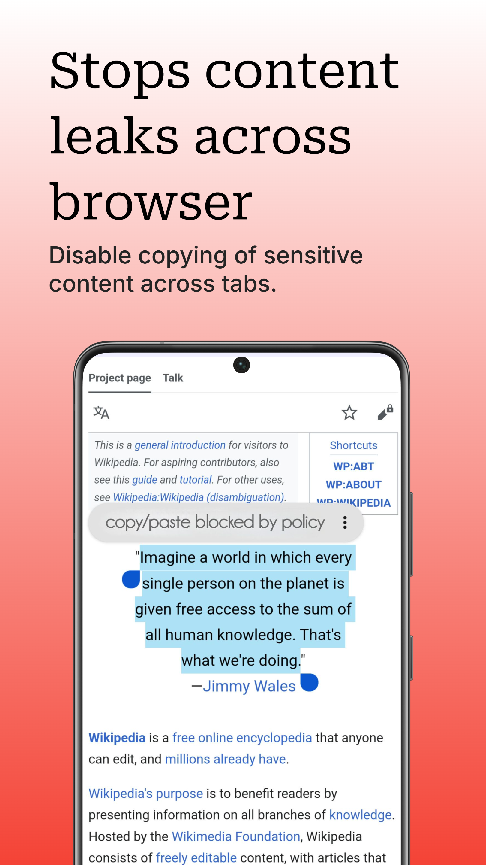 Wootzapp AI-Enforced Enterprise Browser  gallery image