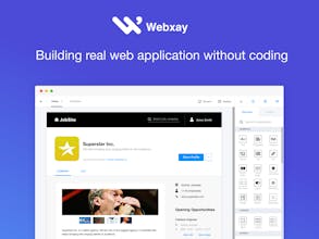 Webxay - Build Web Application without Coding gallery image