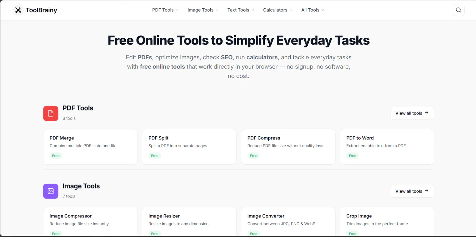 ToolBrainy screenshot 1