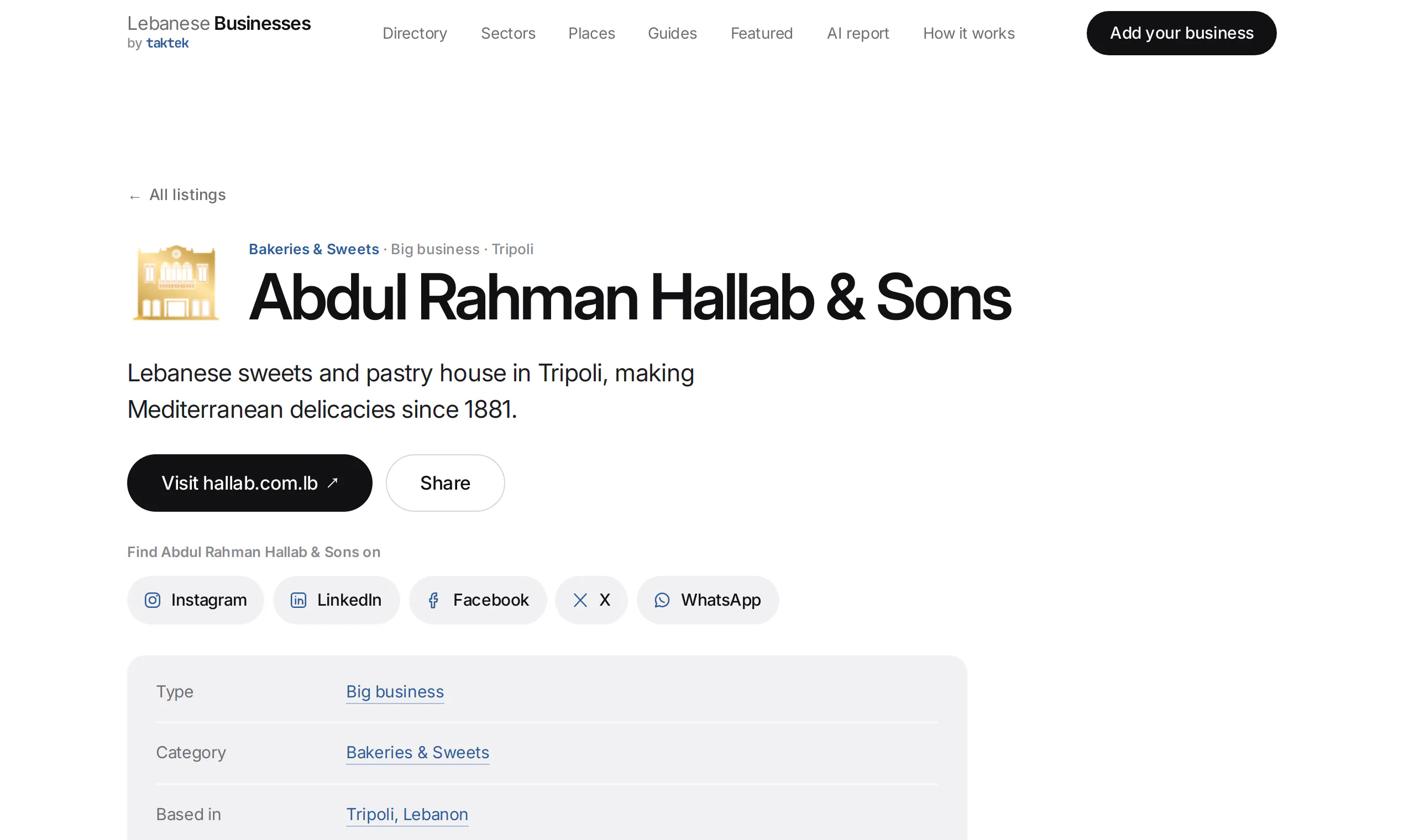 Lebanese Businesses gallery image