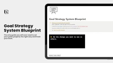 Goal Setter Blueprint gallery image