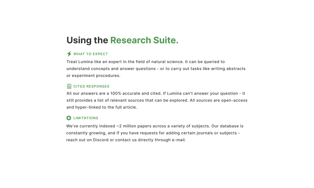 Lumina - De AI Powered Research Suite. media 3