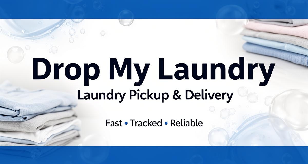 DropMyLaundry.com - Main product screenshot demonstrating key features and user interface