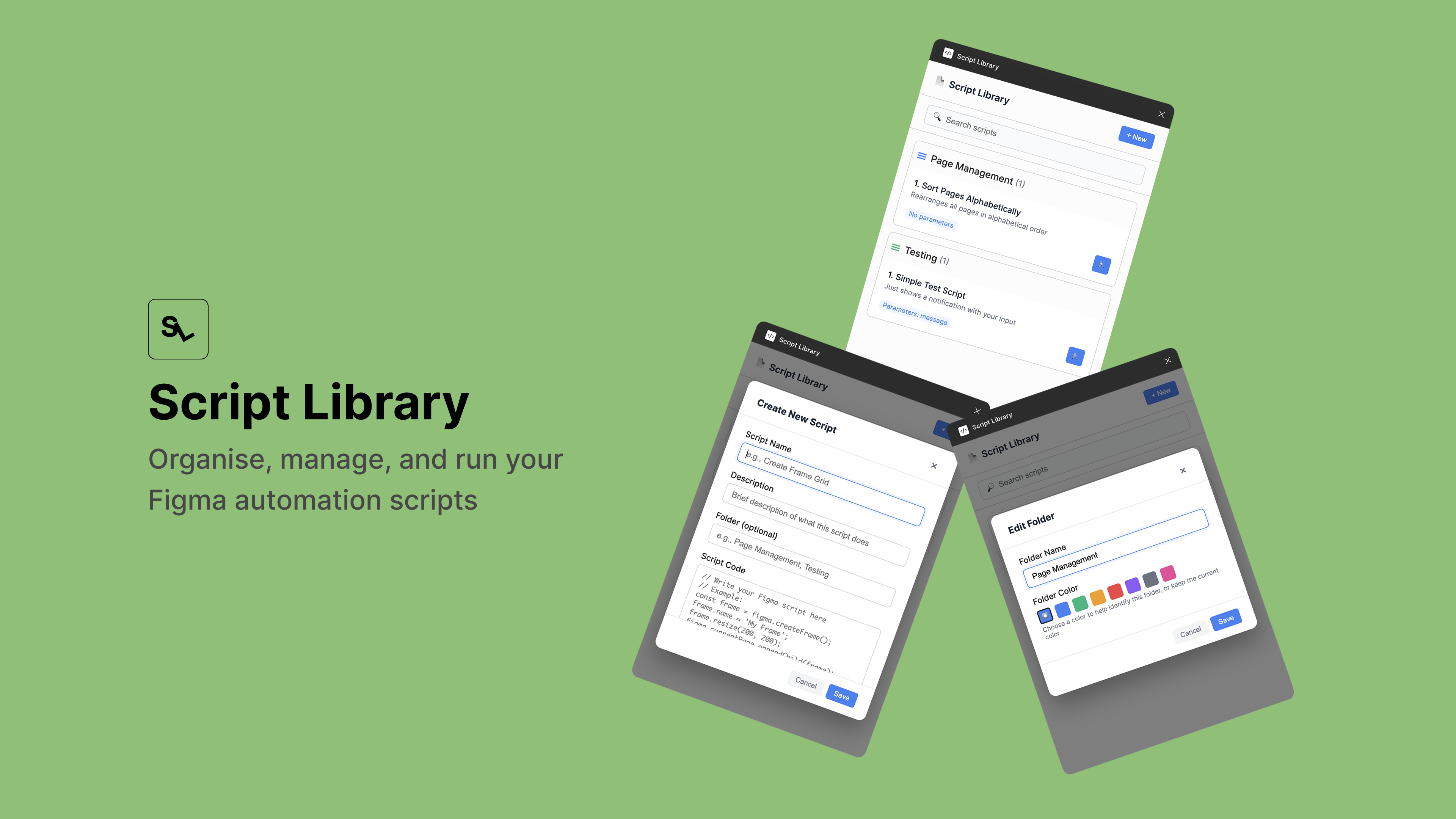 Script Library - Open and run the Script Library plugin and see the magic मीडिया 1