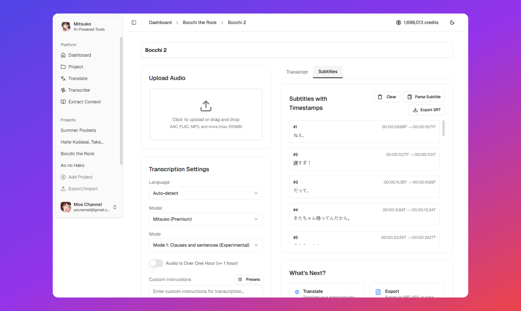 Mitsuko gallery image