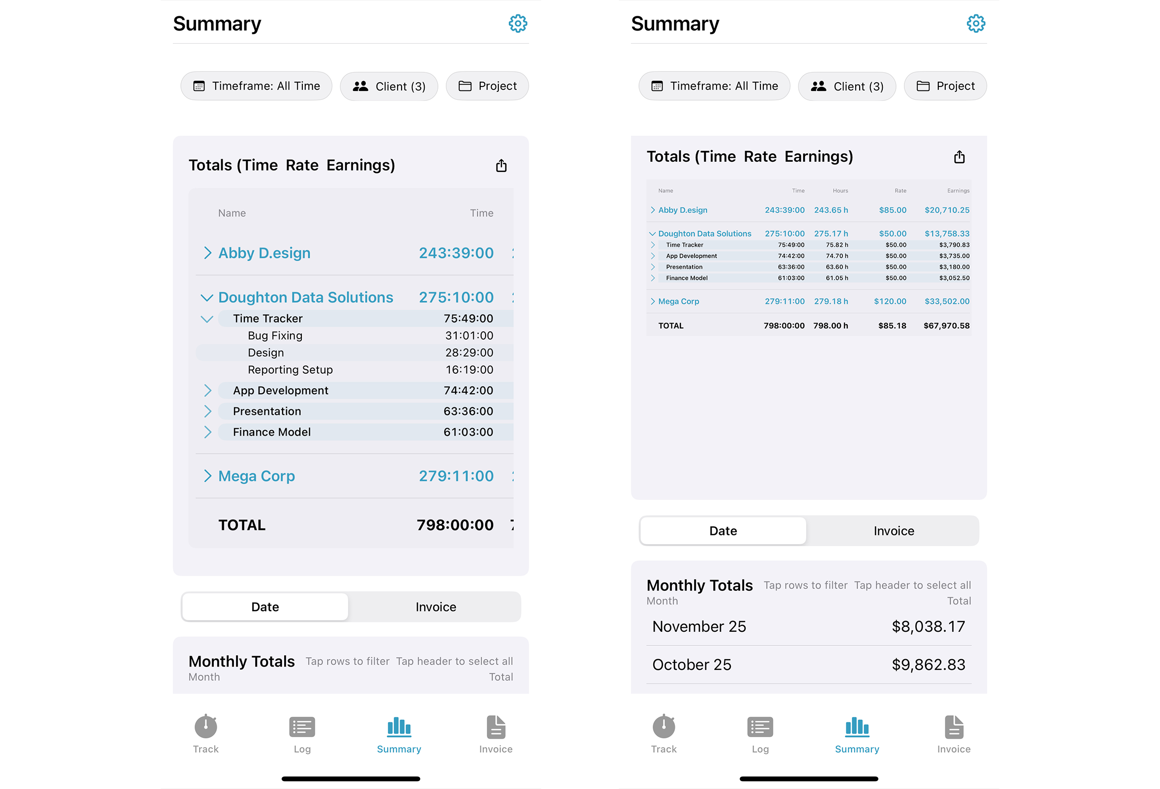 MyTime: Time & Invoice Tracker gallery image