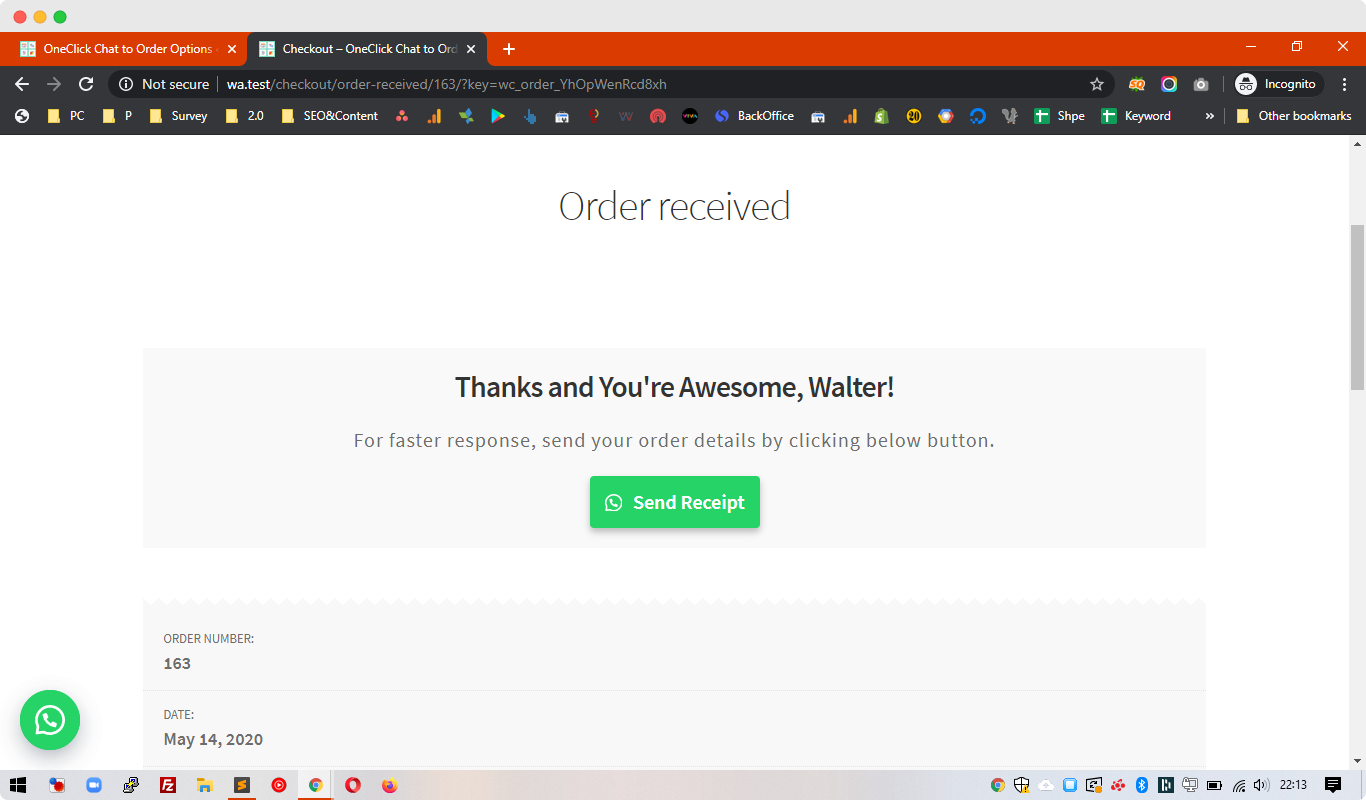 OneClick Chat to Order gallery image