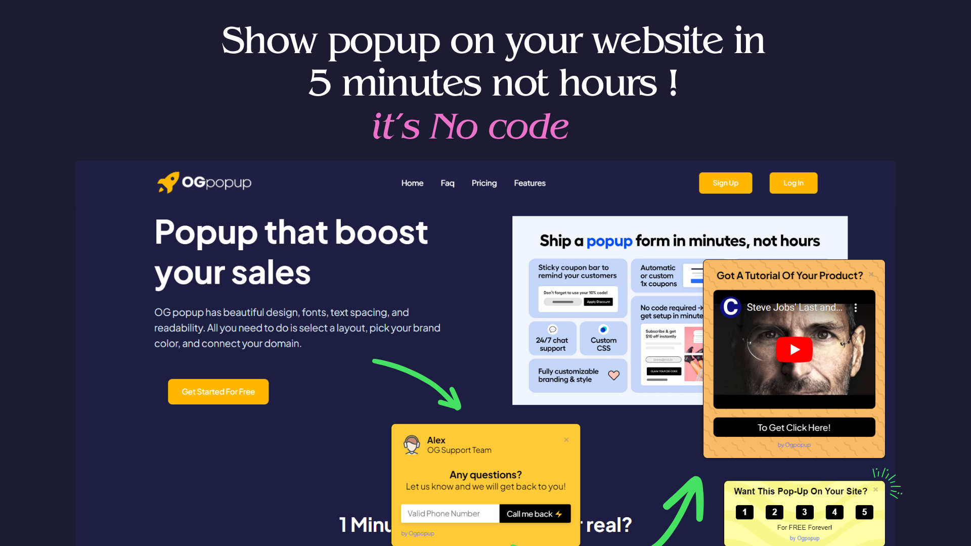 OG POP UP-UP-NO CODE БЕСПЛАТНО всплывающее окно media 1