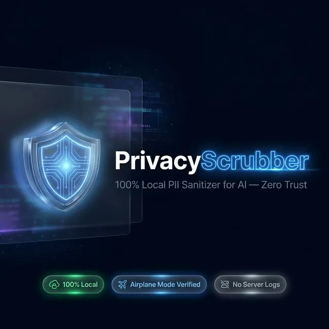 PrivacyScrubber: Zero-Trust PII Masking gallery image