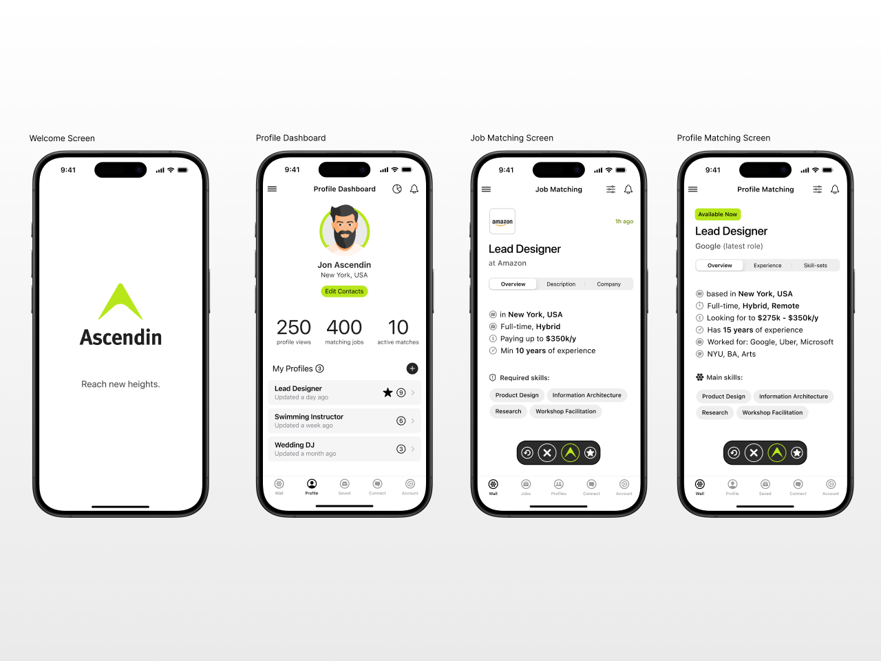 Ascendin.io - अनाम प्रोफाइल के साथ एक नौकरी मिलान मंच। मीडिया 2