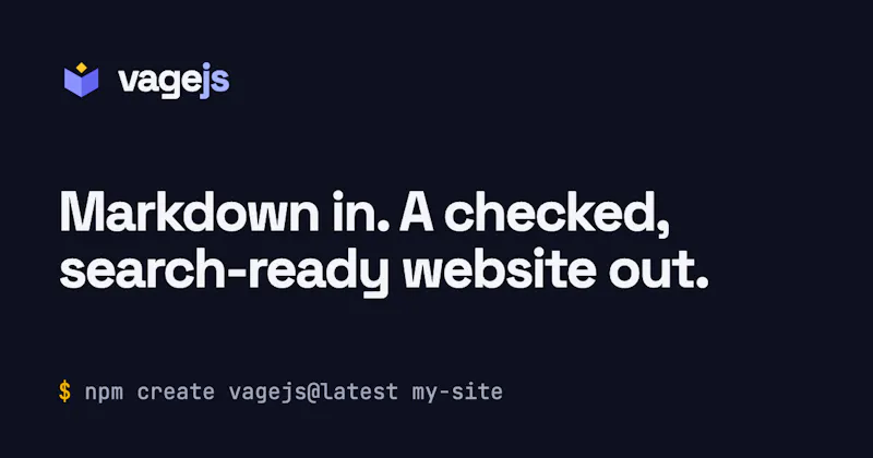 vagejs screenshot 1