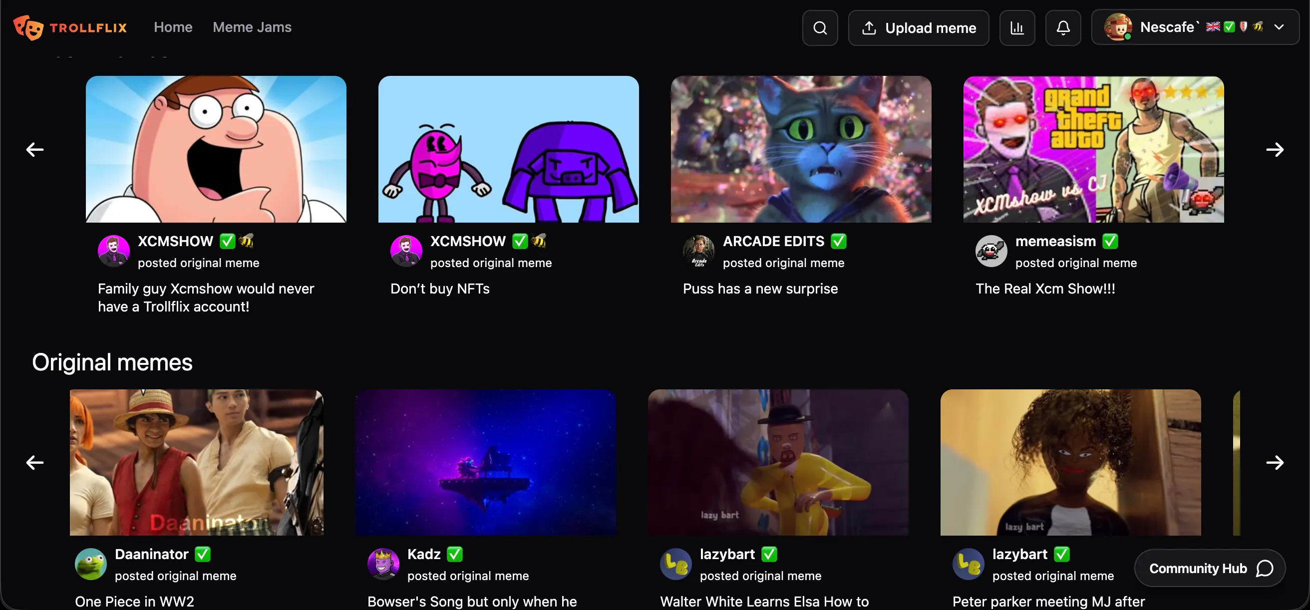 Trollflix - Social media platform gallery image