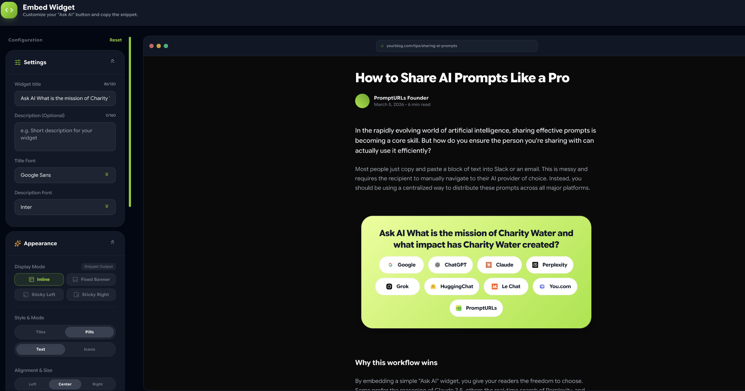 PromptURLs 2.0 gallery image