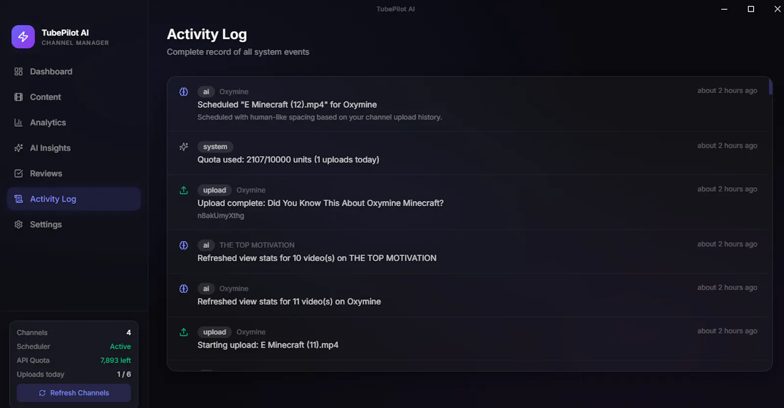 Tubepilot Ai screenshot 2