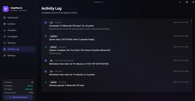 Tubepilot Ai screenshot 2