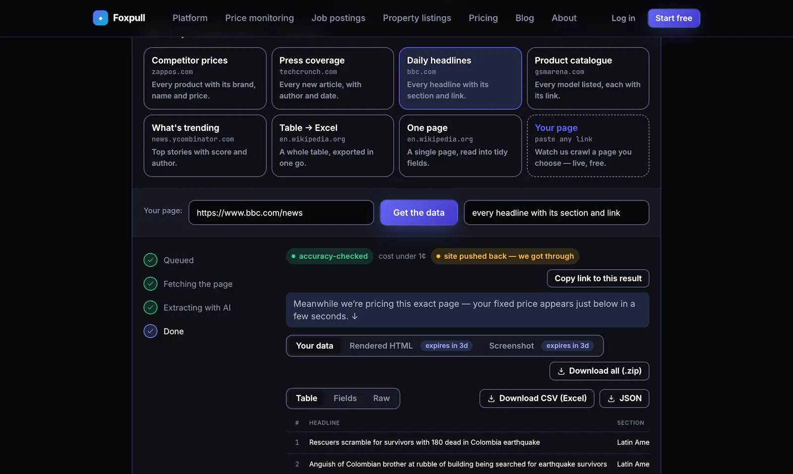 Foxpull screenshot 6