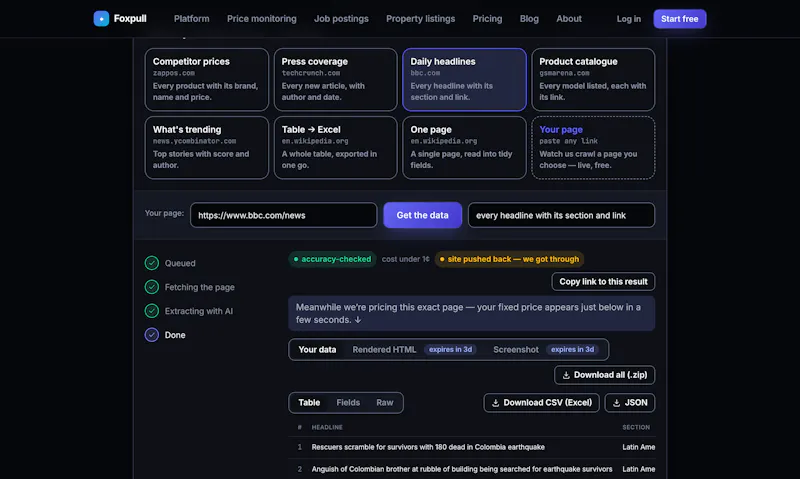 Foxpull screenshot 6