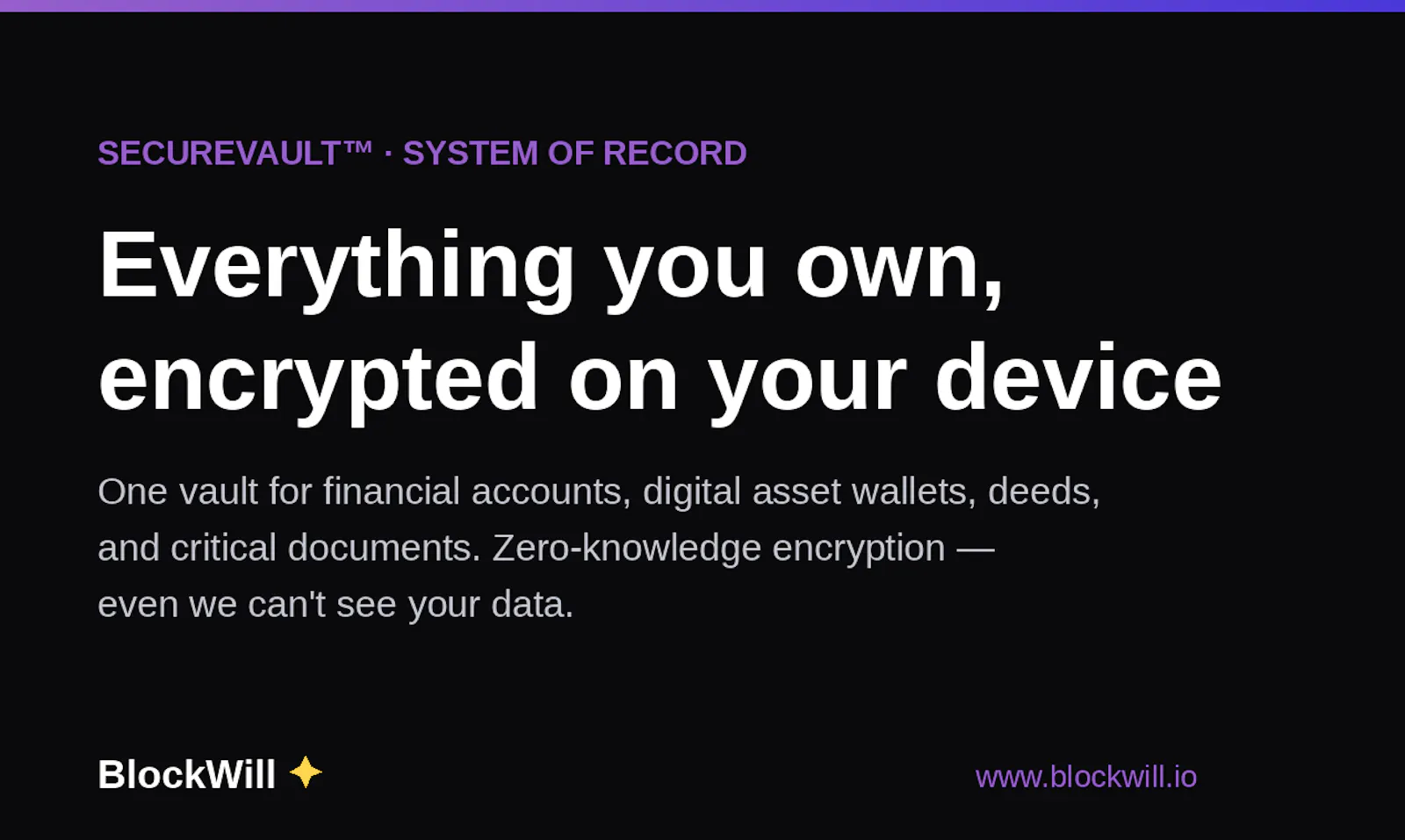 BlockWill screenshot 3