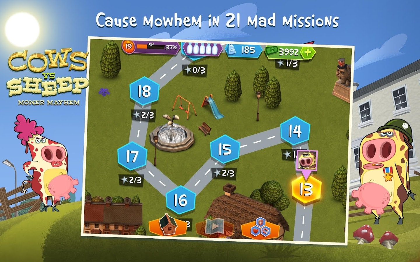 Cows Vs Sheep: Mower Mayhem gallery image