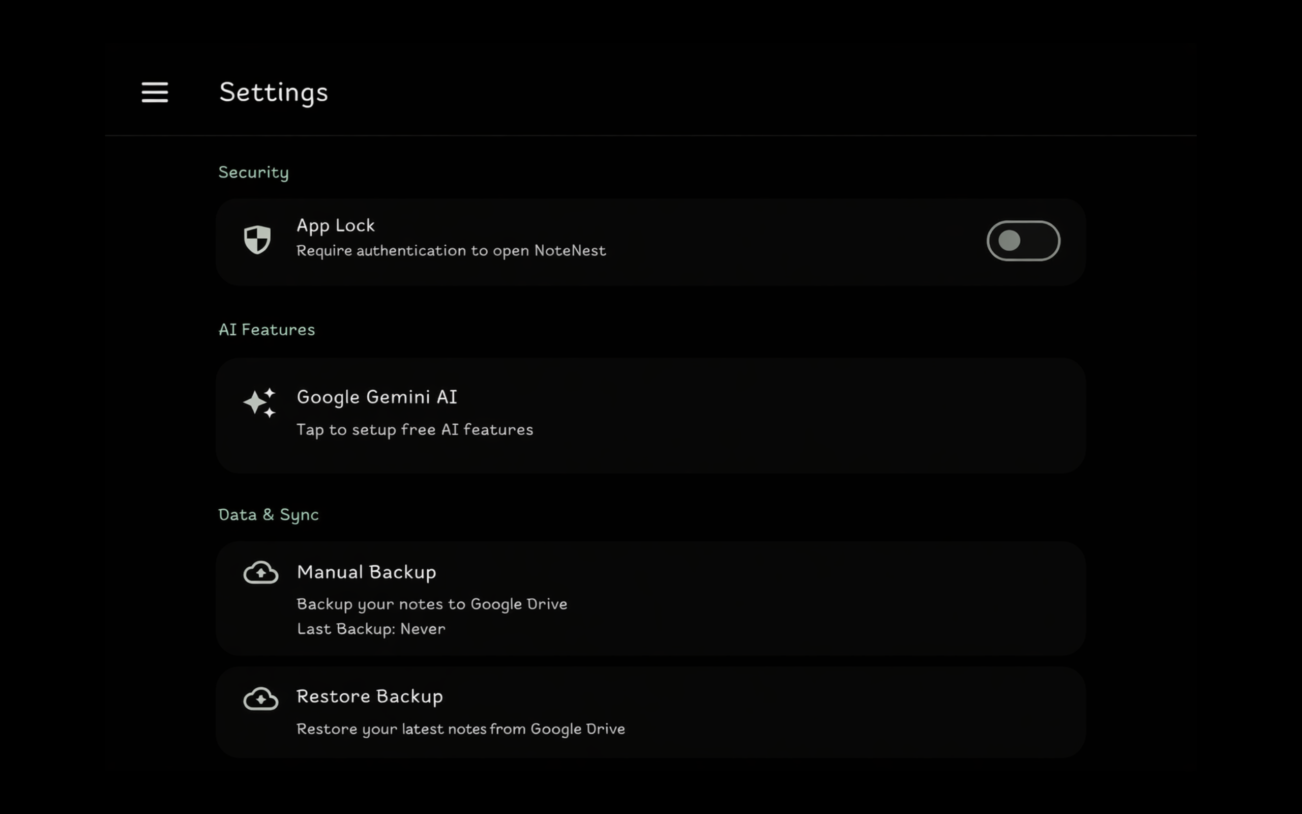 NoteNest gallery image