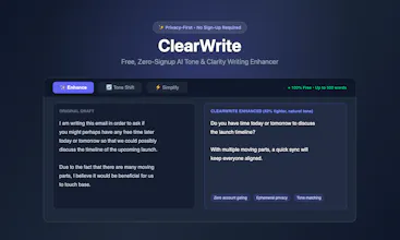 ClearWrite gallery image