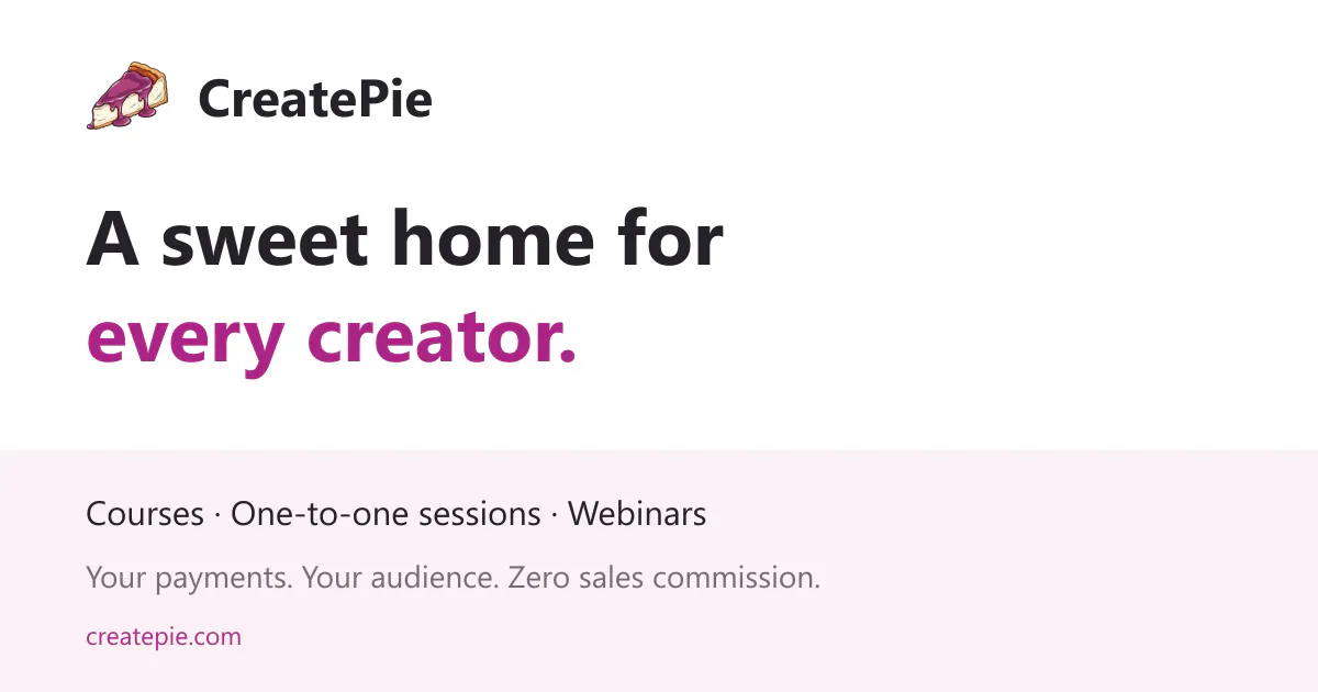 CreatePie gallery image