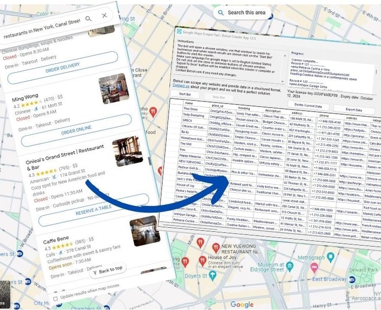 Google maps scraper gallery image
