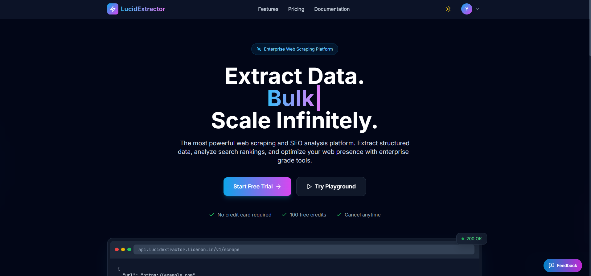 Lucidextractor - Product Hunt launch logo and brand identity