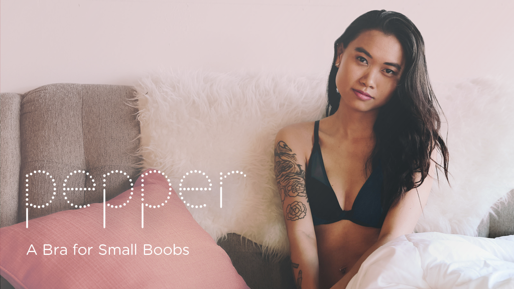 Pepper - New bra company solving big problem for small boobs