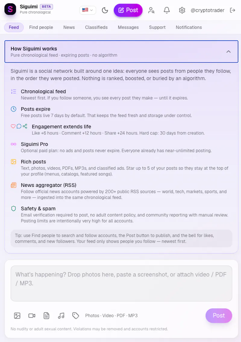 Siguimi screenshot 4