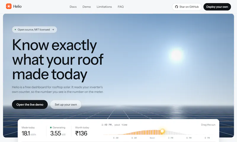 Helio screenshot 2