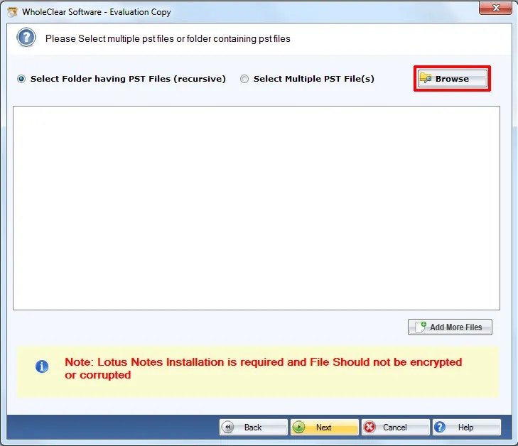 Wholeclear PST al convertidor mbox - Convertir/exportar Outlook .pst archivos en formato de archivo mbox media 1