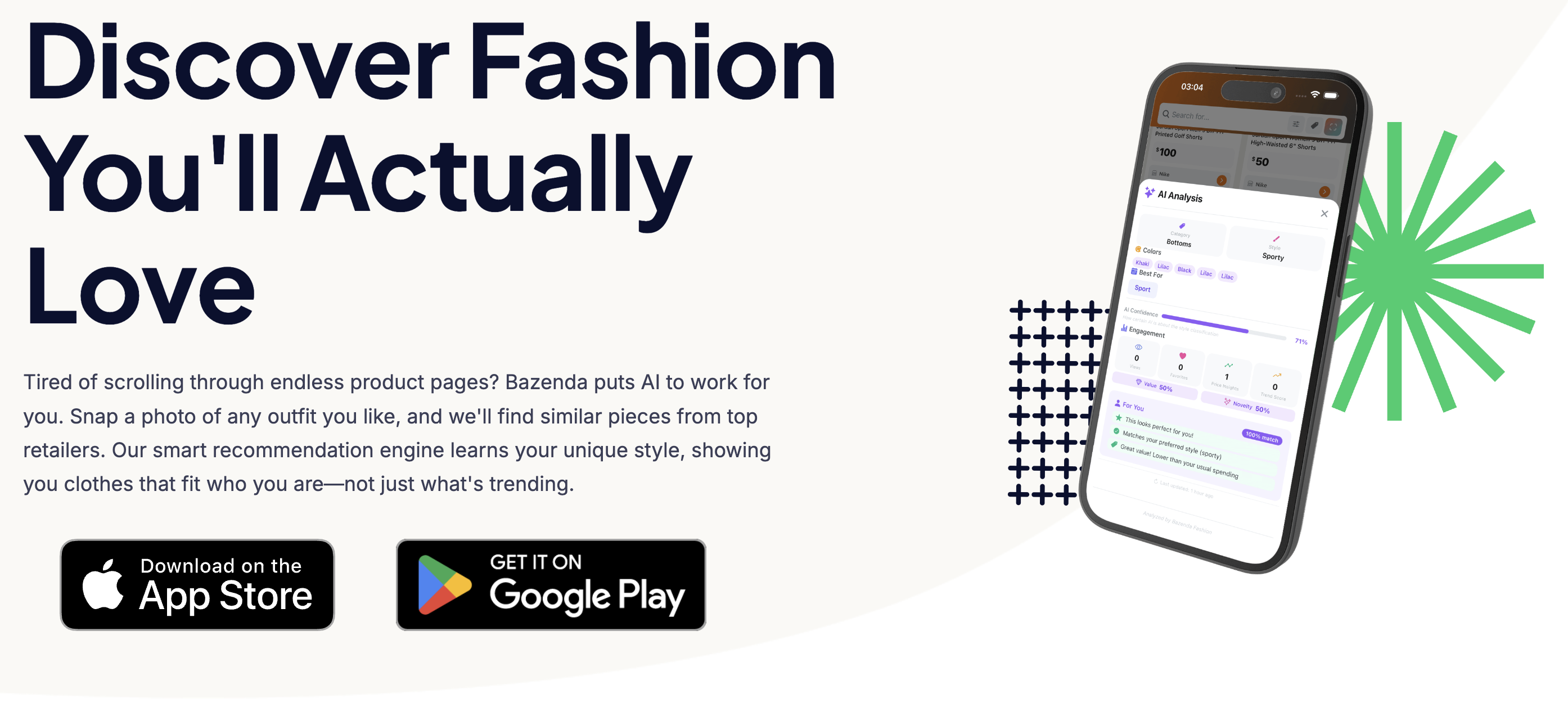 Bazenda - Main product screenshot demonstrating key features and user interface