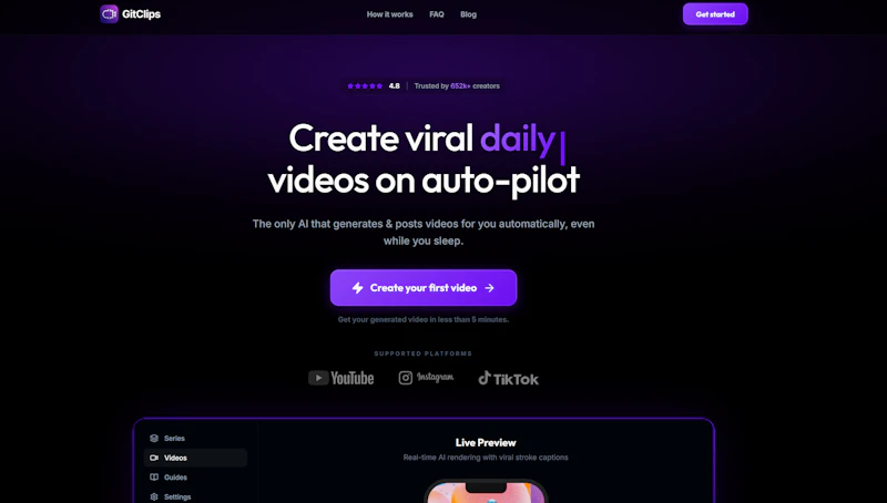 GitClips  screenshot 1