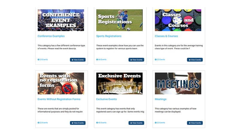 Event Registration Pro Calendar gallery image