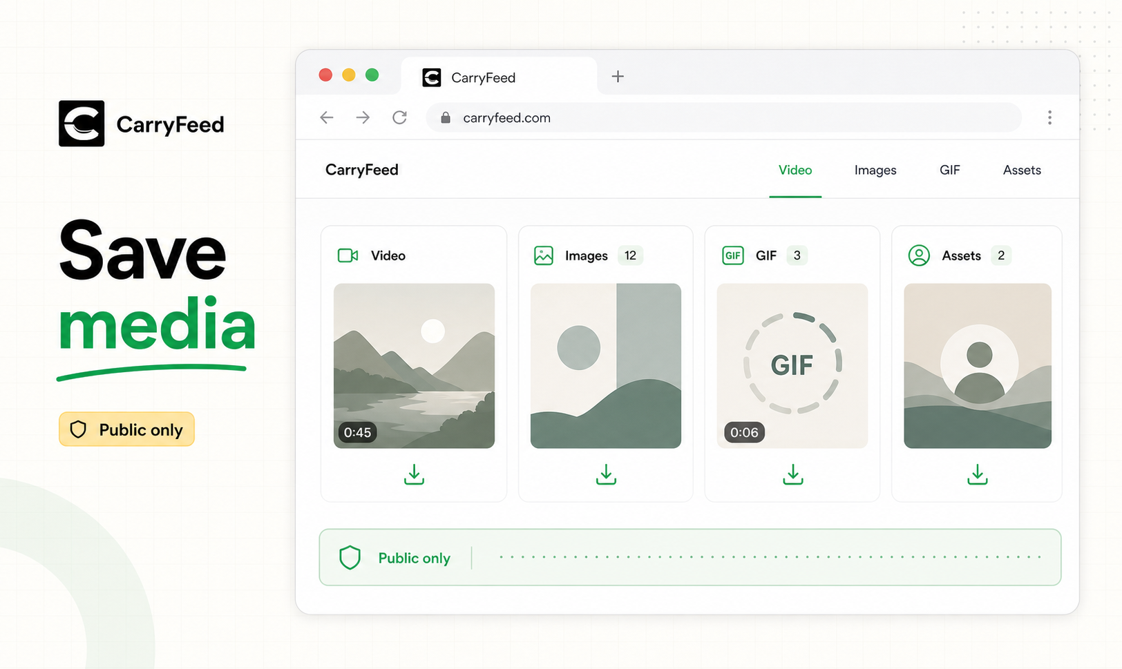 CarryFeed gallery image