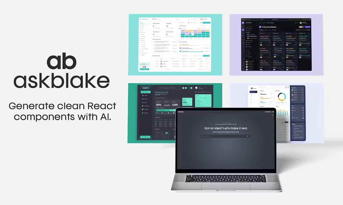 askblake - Main screenshot showing features and interface