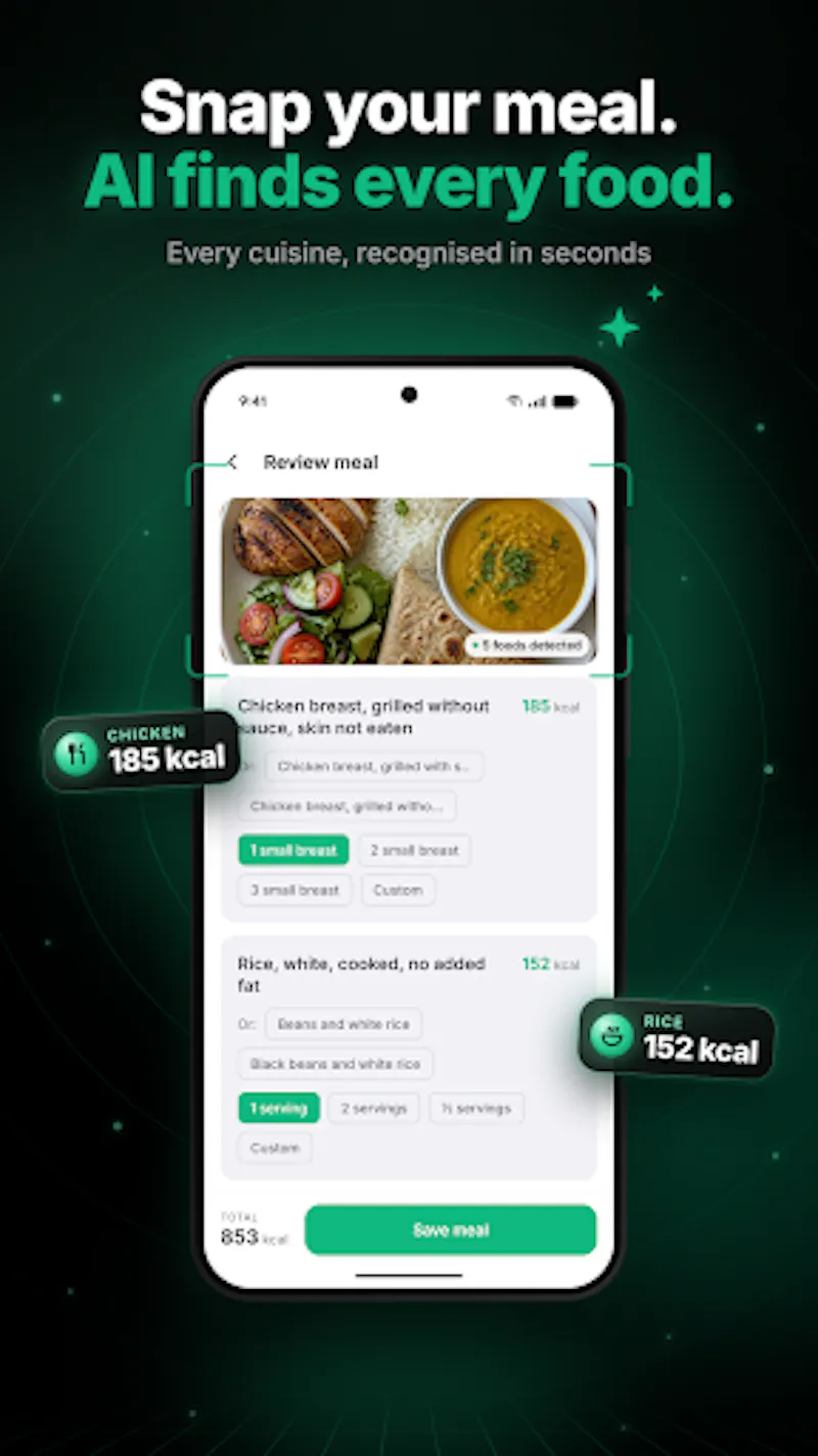 CalMeter: AI Calorie Counter screenshot 1