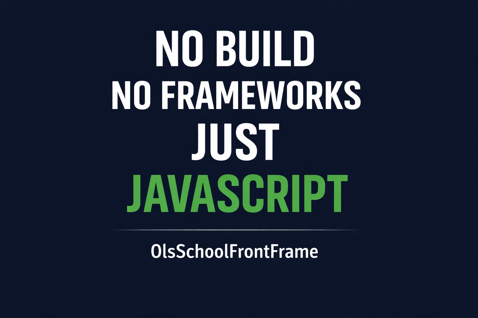 OlsSchoolFrontFrame