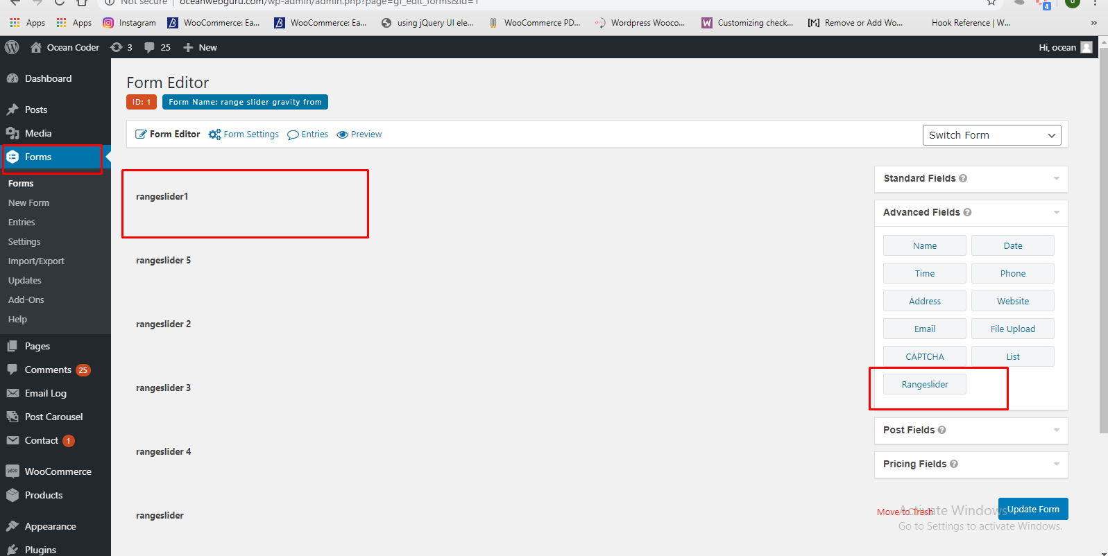 Range Slider For Gravity Forms gallery image