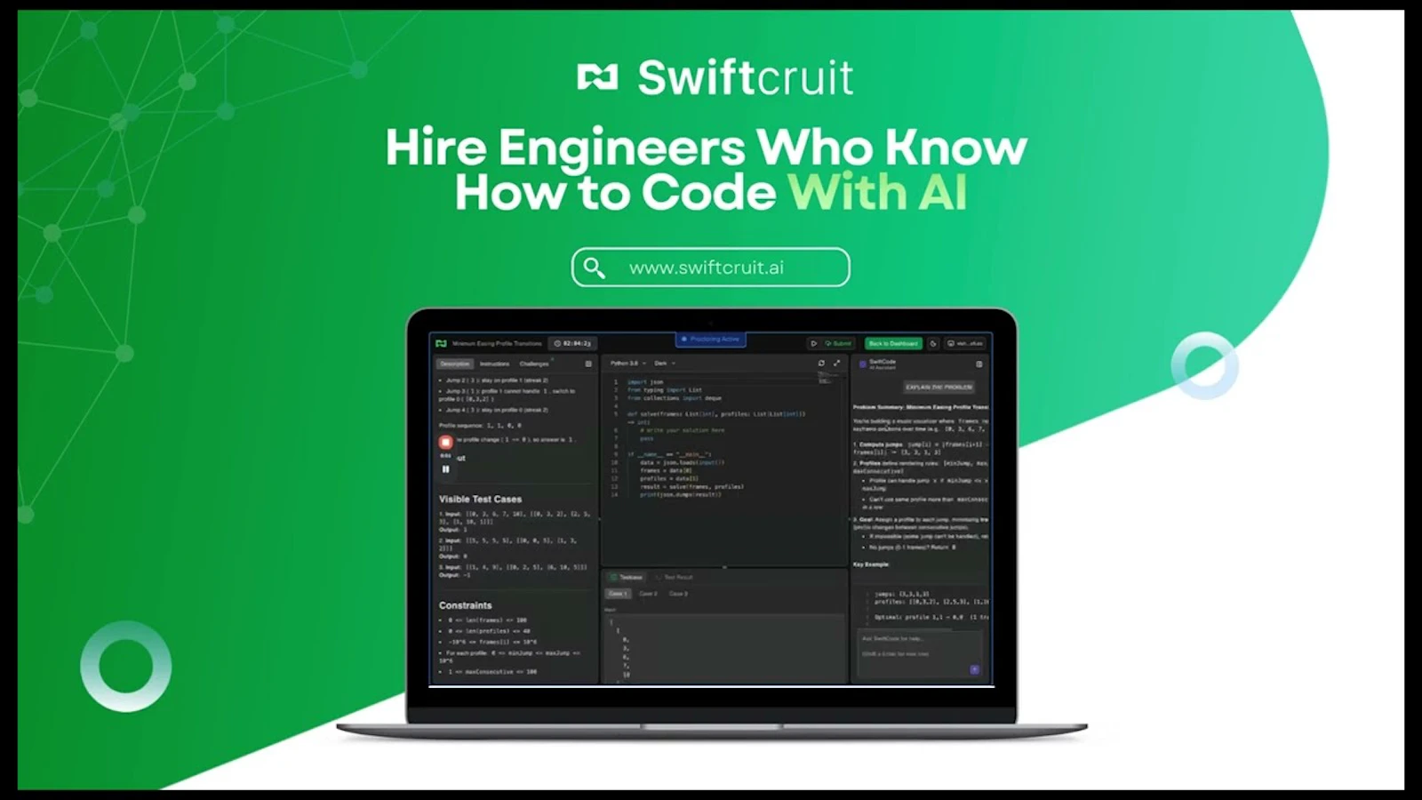 Swiftcruit screenshot 1 (video preview)