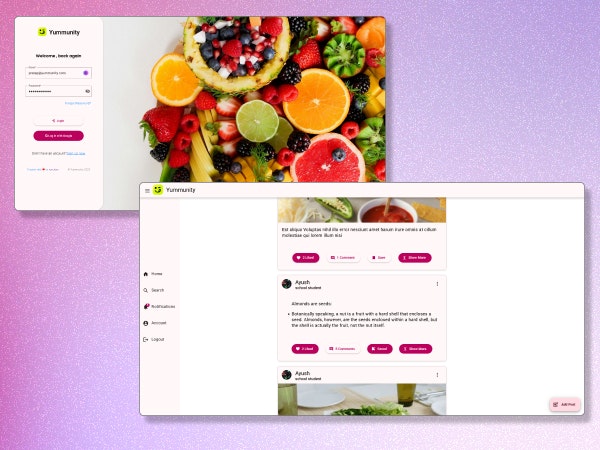وسائط Yummunity (نسخة بيتا) - طعام لذيذ 🍲 المجتمع 🤝 2