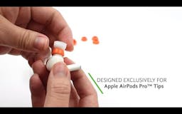 Dual Hybrid AirPods Pro Tips media 1