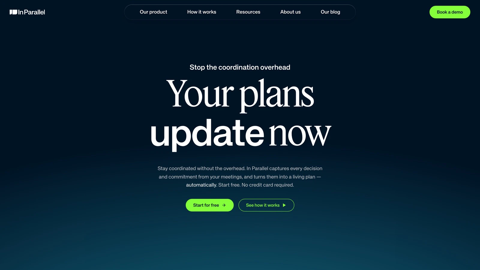 In Parallel screenshot 1