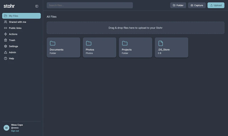 Stohr screenshot 1