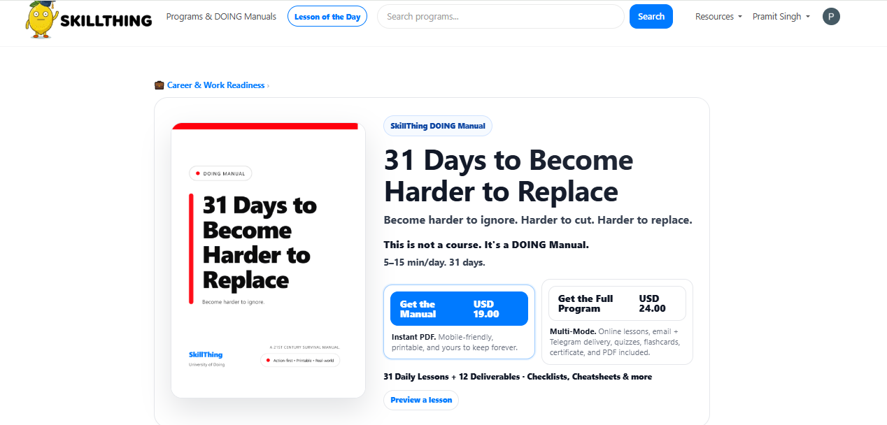 SkillThing — University of DOING gallery image