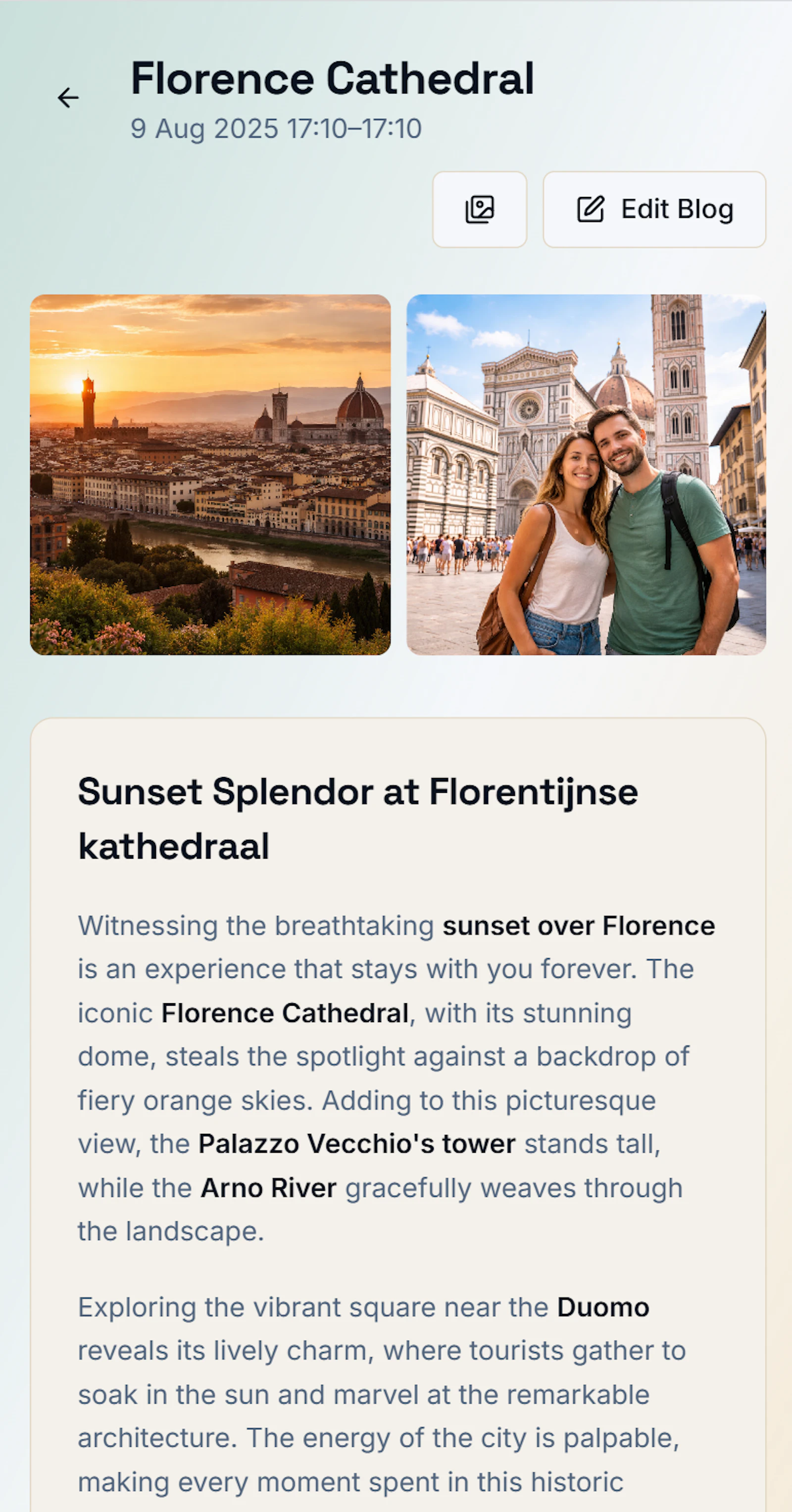 Wander Bot — Automated Travel Blogging screenshot 4