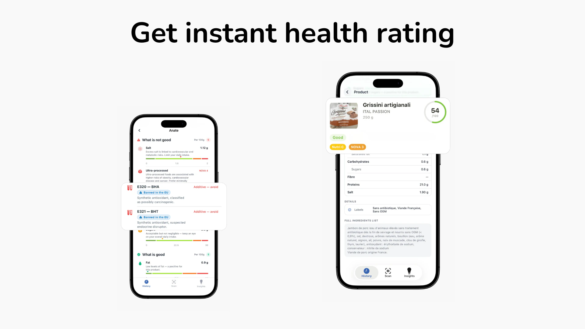 Osana - Spot harmful additives in foods screenshot 2