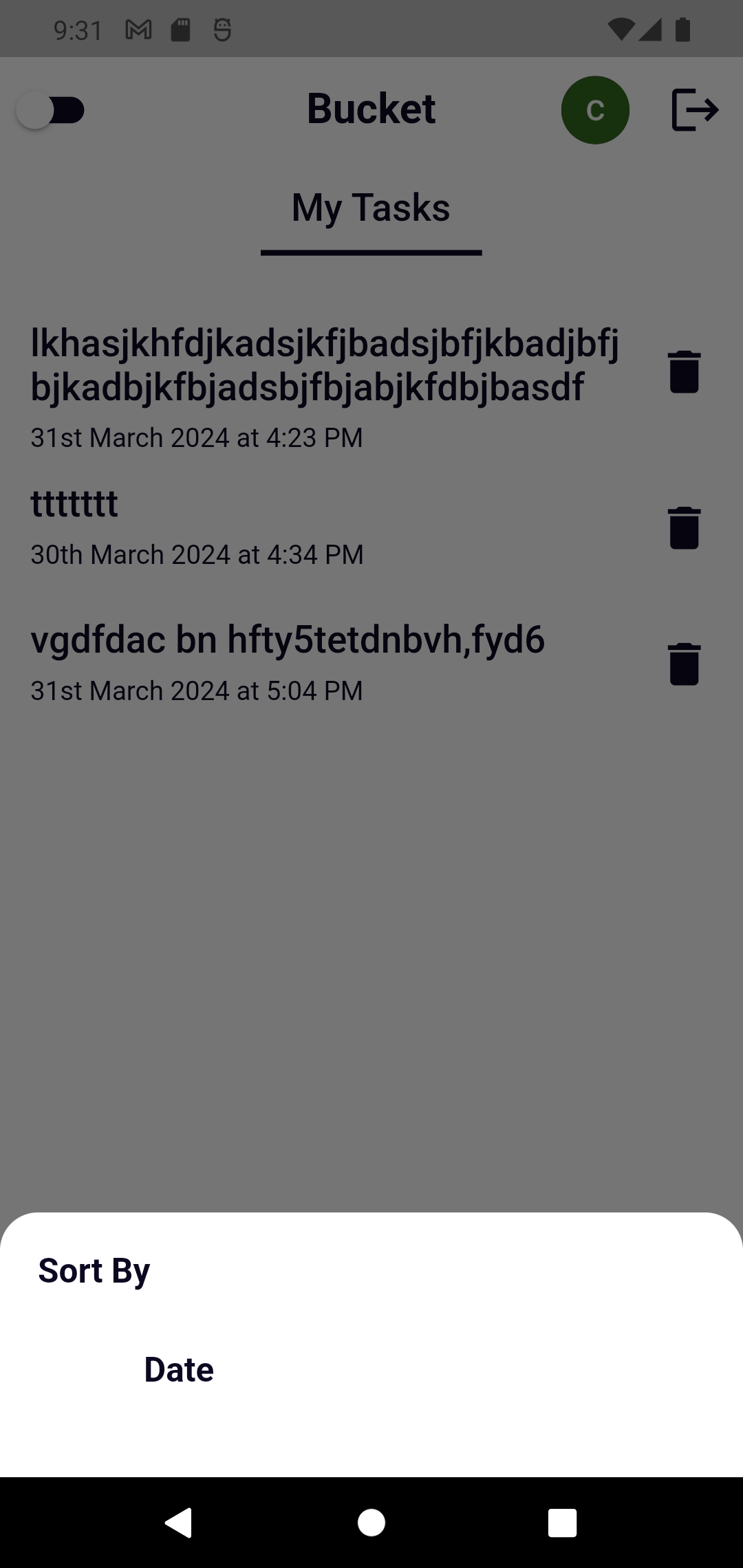 Bucket - Introducing Bucket: Your New Todo App media 5